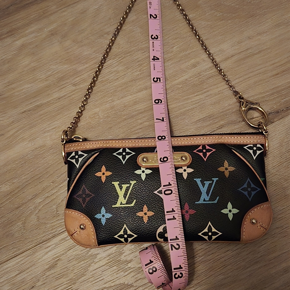 Louis Vuitton x Takashi Murakami Monogram Multicolore Milla MM shoulder bag - Picture 13 of 14